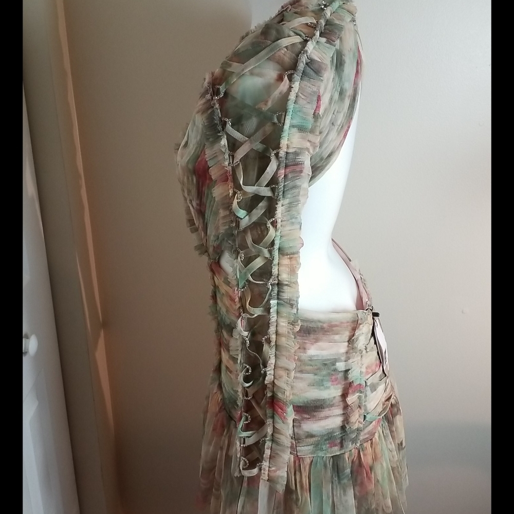 Raise vanessa floral tier draped ruffle gown - Picture 16 of 16
